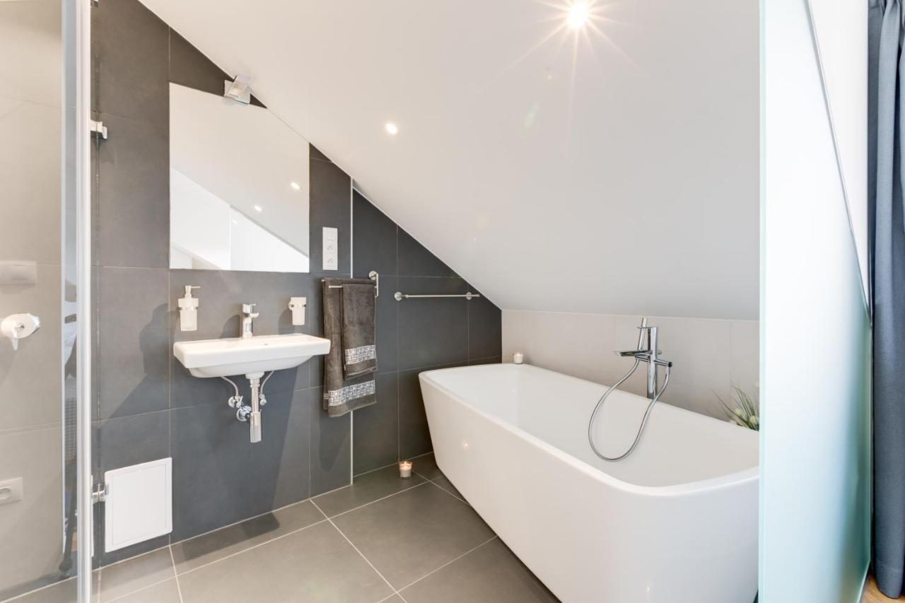 Andel Design Duplex, Ac, Garage Lägenhet Prag Exteriör bild